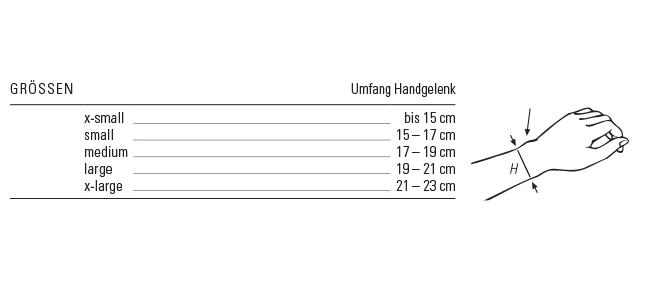 BORT Handgelenkstütze mit Alu-Schiene (Medianus-Schiene) beige