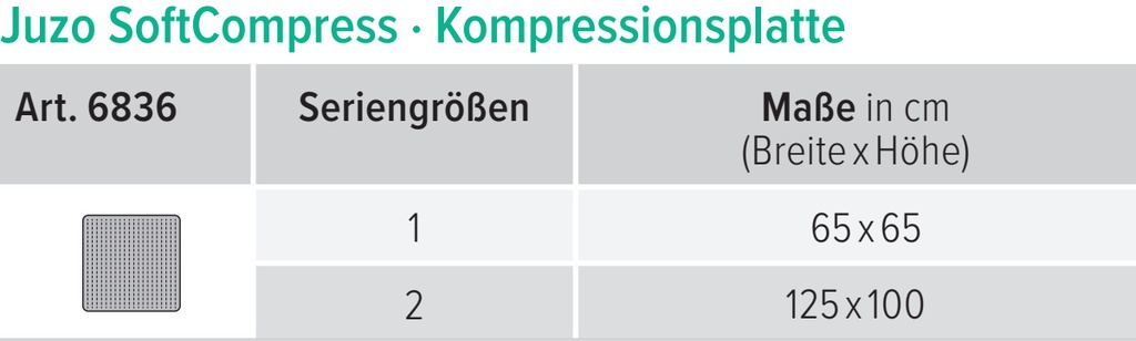 Juzo SoftCompress Kompressionsplatte