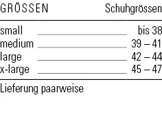 BORT Silikon-Fersenpolster transparent