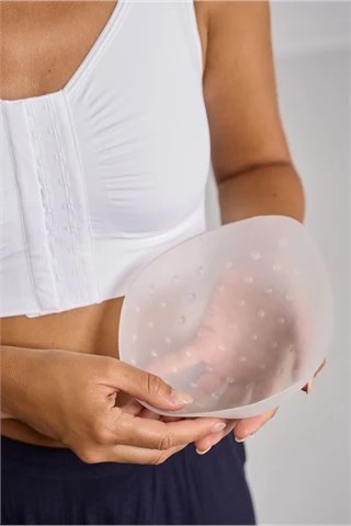 Lymph Flow Brustschale - Clear